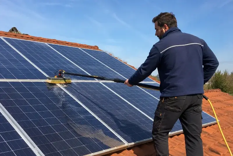 Nettoyage et entretien de panneaux solaires à Carnac