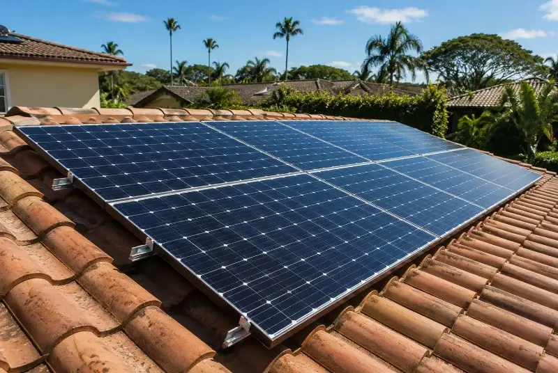 Installation de panneaux solaires à Carnac